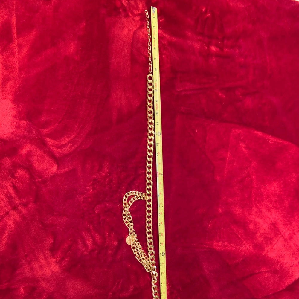 Back in stock!Gold alloy belt/body chain. S/m - Picture 6 of 9